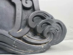 Pamono Antique Japanese Kawara Onikawara Rooftop Ornament><noscript><img width=