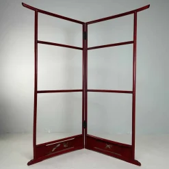 Discount Pamono Antique Japanese Lacquered Crane Kimono Hanger Stand