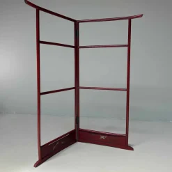Discount Pamono Antique Japanese Lacquered Crane Kimono Hanger Stand
