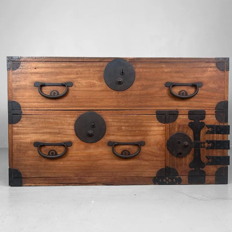 Online Pamono Antique Japanese Meiji Tansu Chest of Drawers, 1900s