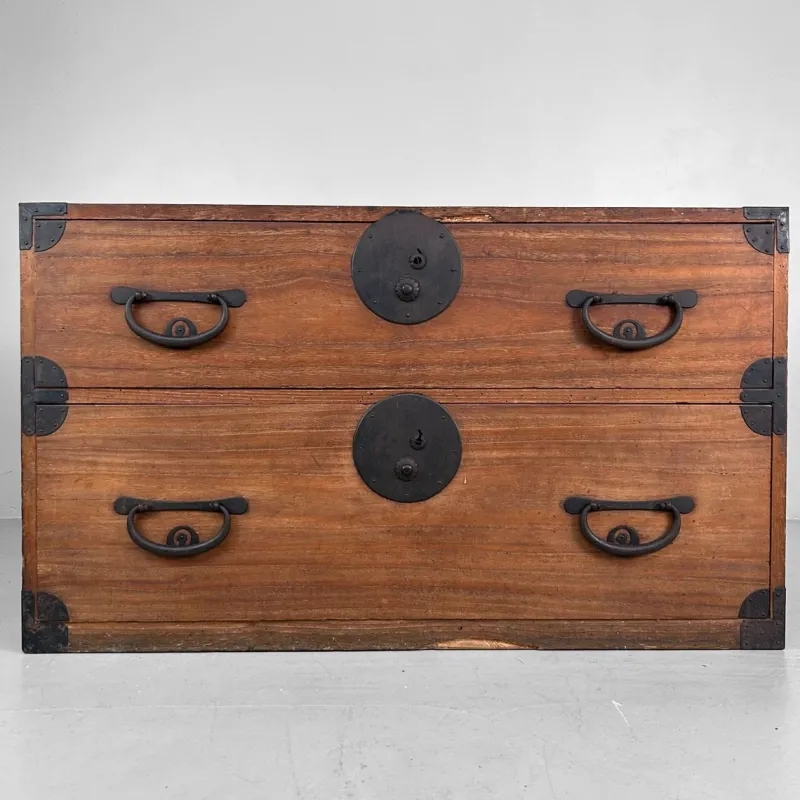 Pamono Antique Japanese Meiji Tansu Chest of Drawers, 1900s> Dressers, Commodes & Chests