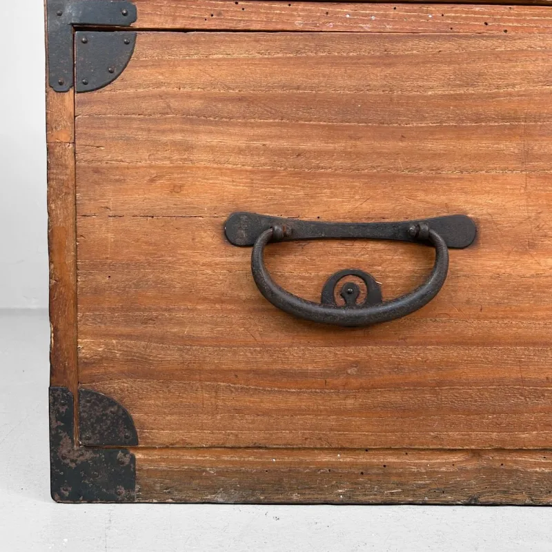 Pamono Antique Japanese Meiji Tansu Chest of Drawers, 1900s> Dressers, Commodes & Chests
