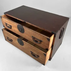 Pamono Antique Japanese Meiji Tansu Chest of Drawers, 1900s><noscript><img width=
