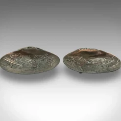 Discount Pamono Antique Japanese Momo Dishes or Serving Trays, 1900s, Set of 2