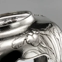 Pamono Antique Japanese Solid Silver Tea and Coffee Set by Samurai Shokai, 1900s, Set of 9><noscript><img width=