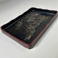 Hot Pamono Antique Japanese Tray, 1890s