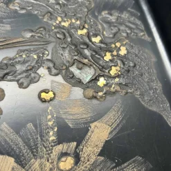 Hot Pamono Antique Japanese Tray, 1890s