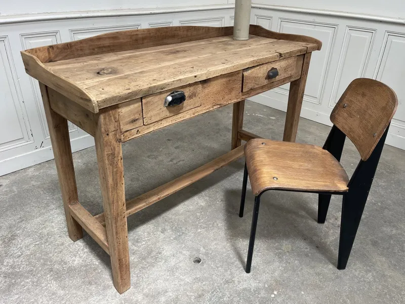 Pamono Antique Jewelers Workbench in Walnut, 1890s> Worktables & Workbenches