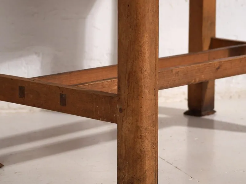Pamono Antique Kitchen Side Table, 1920s> Coffee & Side Tables