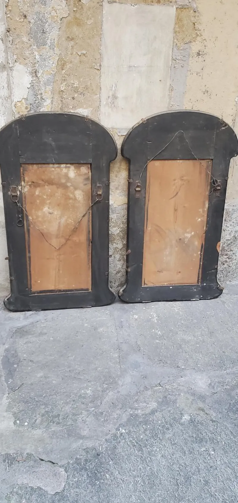 Discount Pamono Antique Liberty Mirrors, 1890s, Set of 2