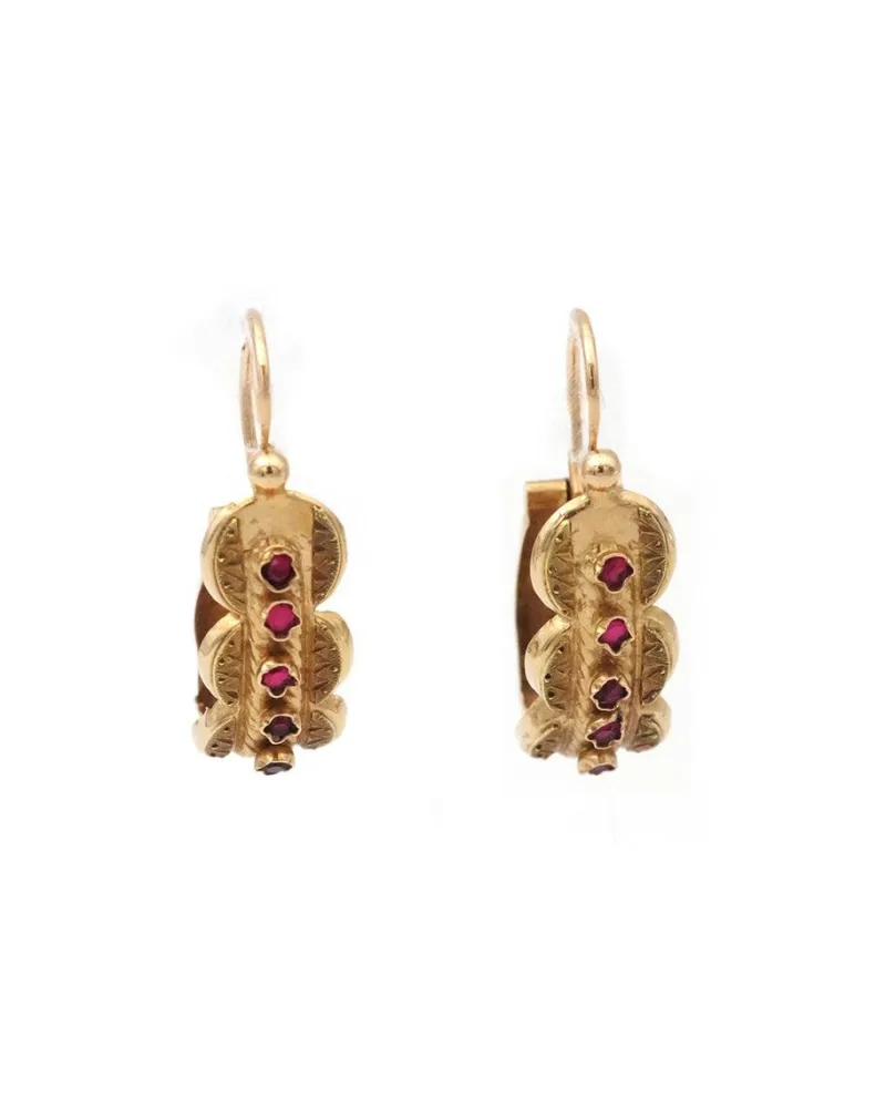 Pamono Antique Lighter Poissardes Earrings, Set of 2> Earrings