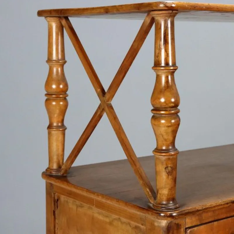 Pamono Antique Louis Philippe Walnut and Poplar Cupboard, 19th Century> Cabinets & Wardrobes