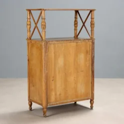 Pamono Antique Louis Philippe Walnut and Poplar Cupboard, 19th Century><noscript><img width=