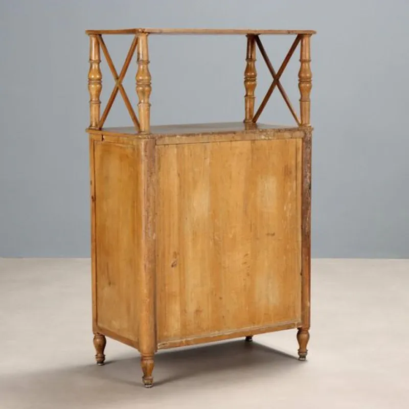 Pamono Antique Louis Philippe Walnut and Poplar Cupboard, 19th Century> Cabinets & Wardrobes