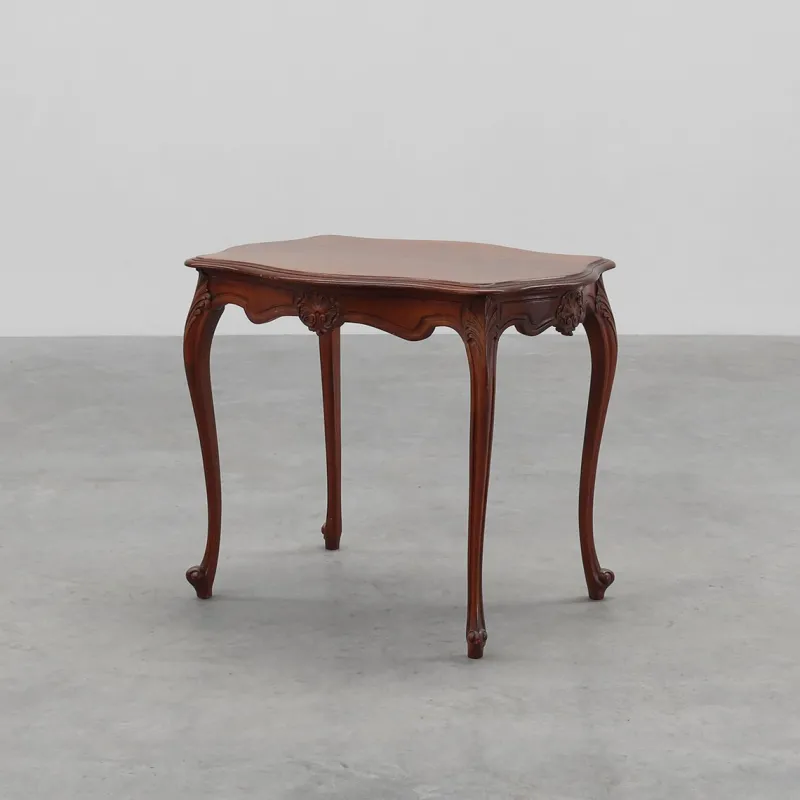 Pamono Antique Louis XV Carved Side Table, France, 1900s> Coffee & Side Tables