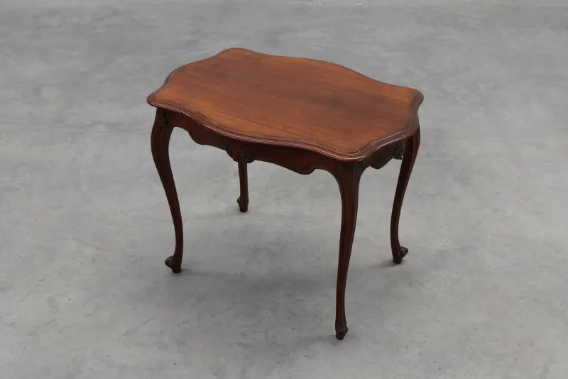 Pamono Antique Louis XV Carved Side Table, France, 1900s> Coffee & Side Tables