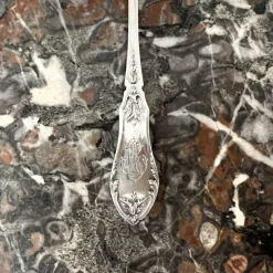 Online Pamono Antique Louis XV Style Oyster Forks in Silver, 1890s, Set of 12