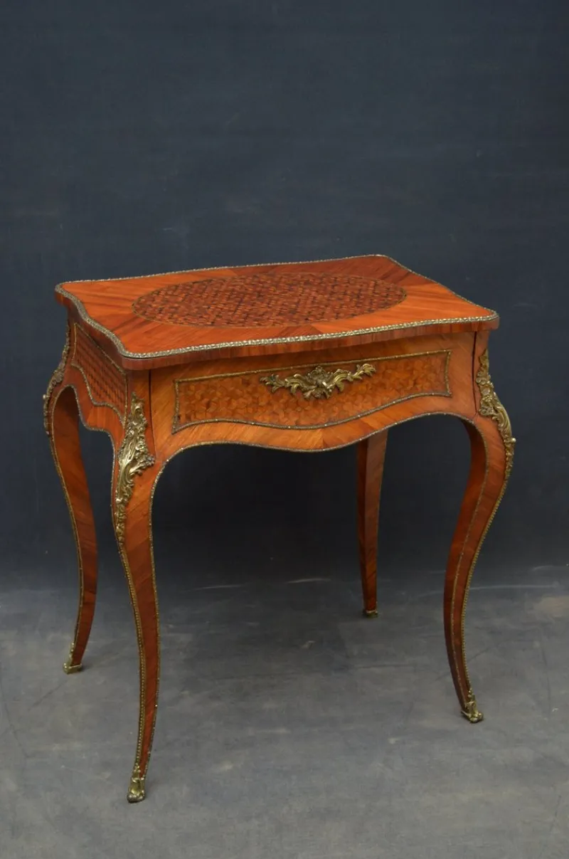 Pamono Antique Louis XV Style Rosewood & Kingwood Dressing Table> Dressing Tables