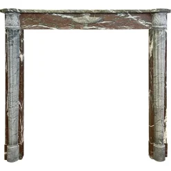 Best Pamono Antique Louis XVI Campan Marble Fireplace Mantel, 1790