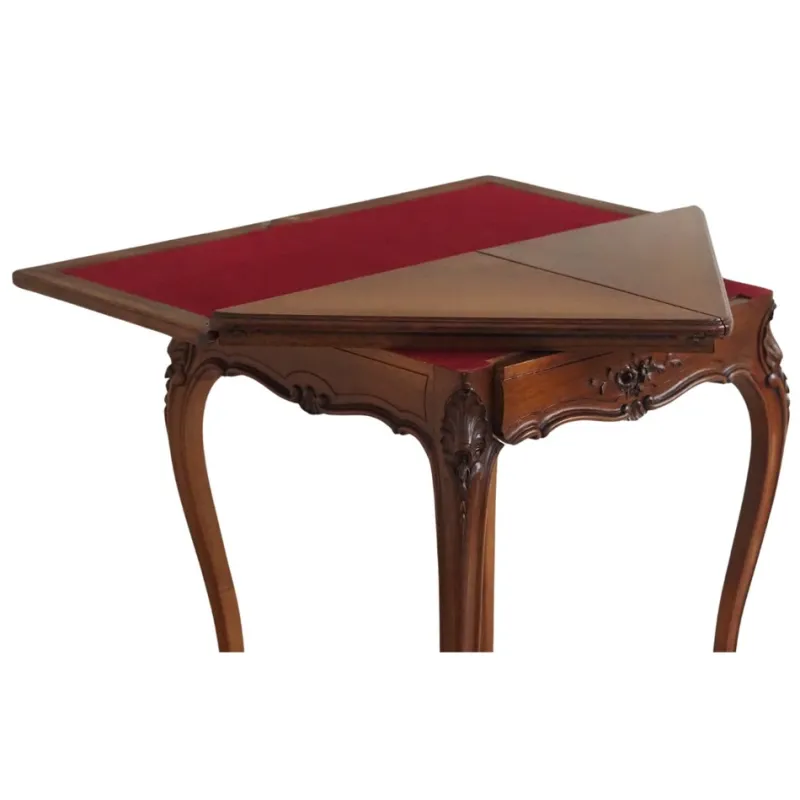 Pamono Antique Louis XVI Folding Game Table> Game Tables