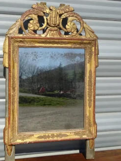 Pamono Antique Louis XVI Style Mirror><noscript><img width=