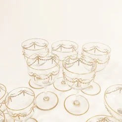 Sale Pamono Antique Louis XVI Style 43-Piece French Baccarat Glassware Set, Set of 43