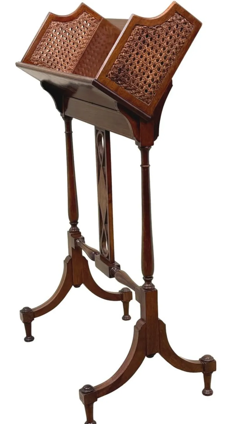 Clearance Pamono Antique Mahogany Bookstand, 1900