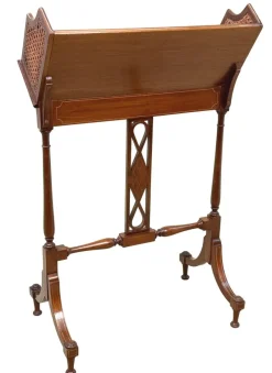 Clearance Pamono Antique Mahogany Bookstand, 1900