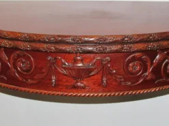 Clearance Pamono Antique Mahogany Foldable Wall Table in the style of Hepplewhite, 19th Century