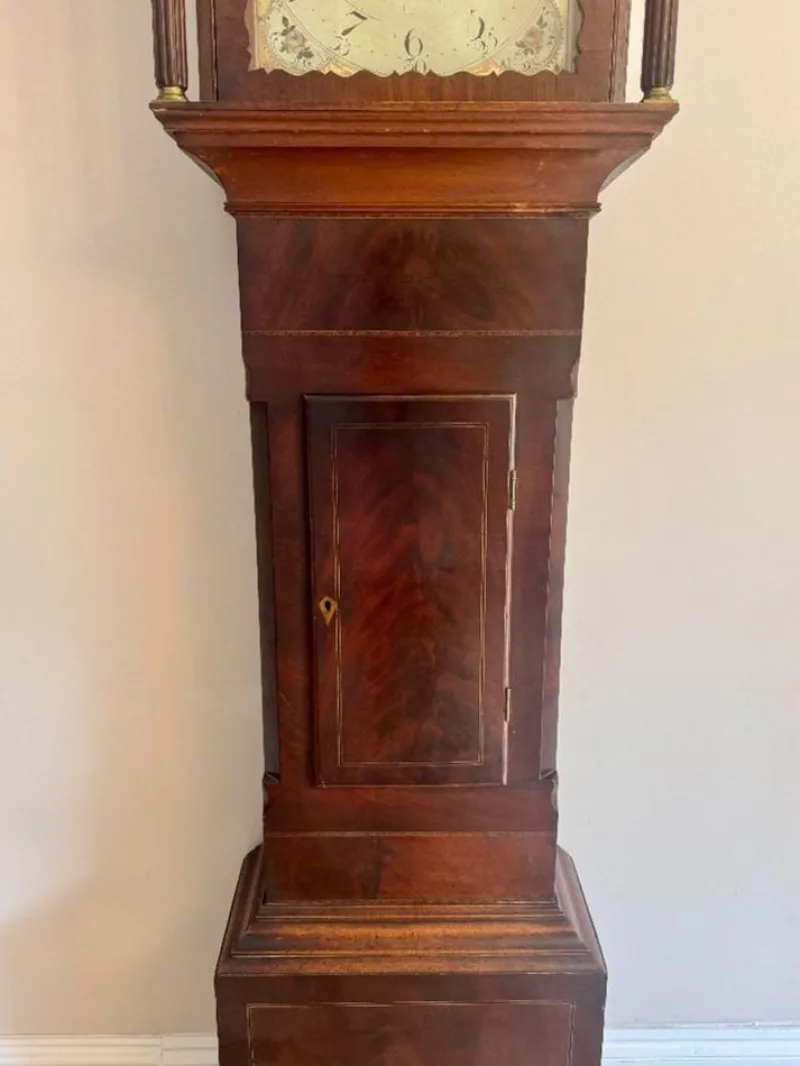 Pamono Antique Mahogany Longcase Clock, 1800> Clocks