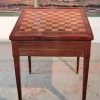 Discount Pamono Antique Mahogany Veneer Game Table