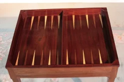 Discount Pamono Antique Mahogany Veneer Game Table