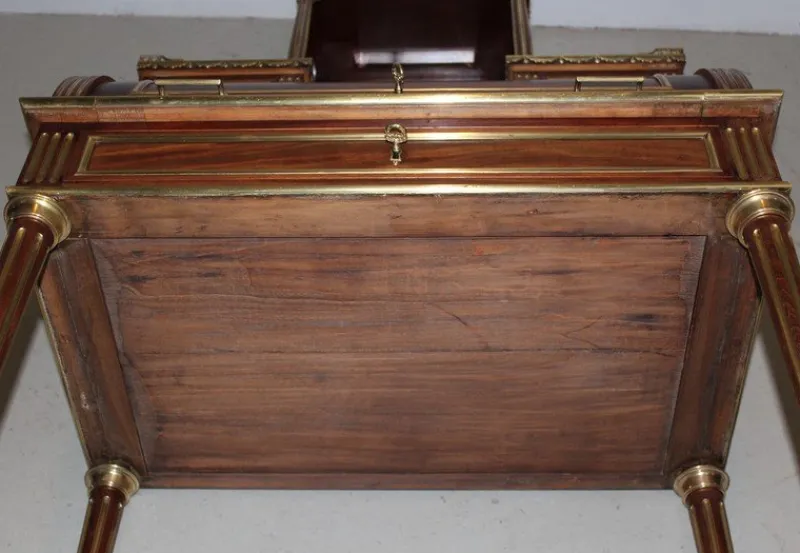 Clearance Pamono Antique Mahogany Veneer Secretaire