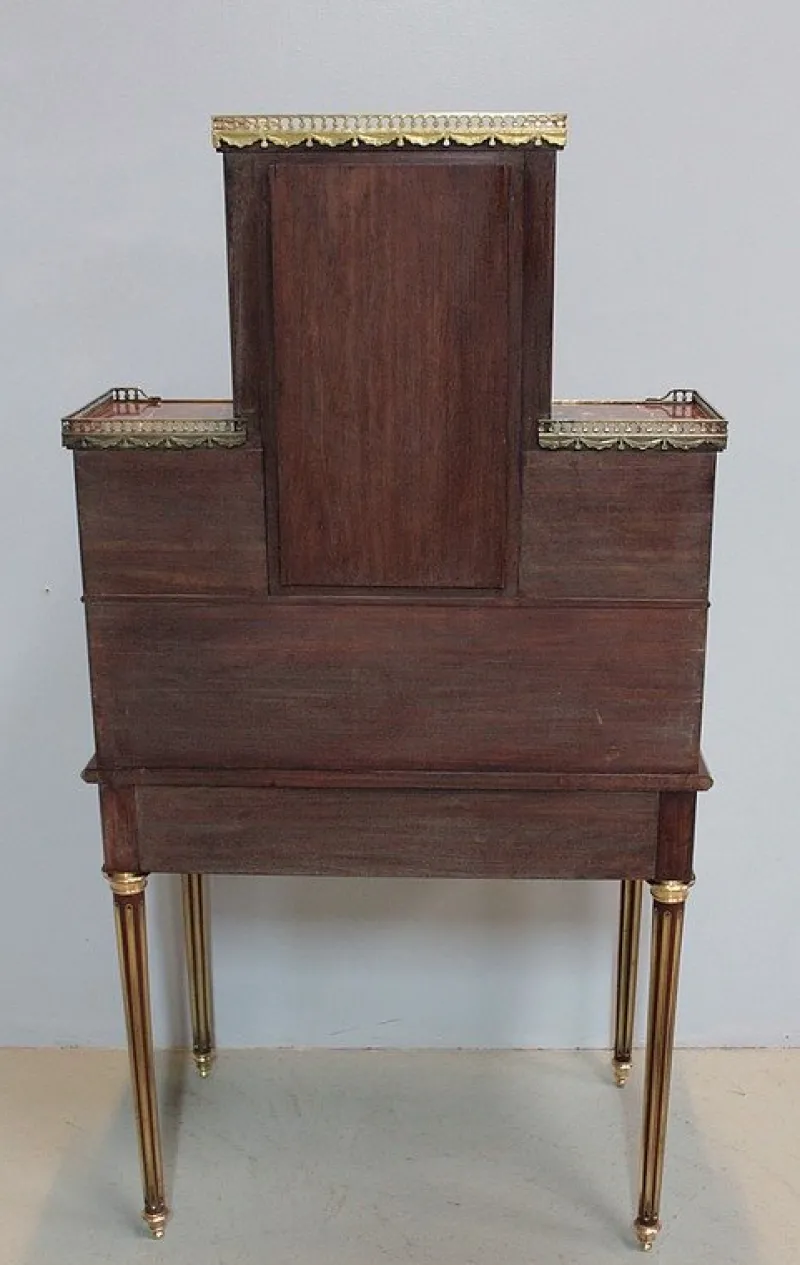 Clearance Pamono Antique Mahogany Veneer Secretaire