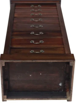 Outlet Pamono Antique Mahogany Wellington Chest of 8 Drawers, 1915