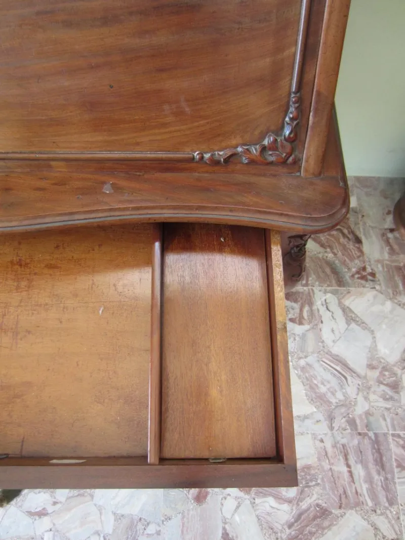Pamono Antique Mahogany Writers Desk> Secretaires