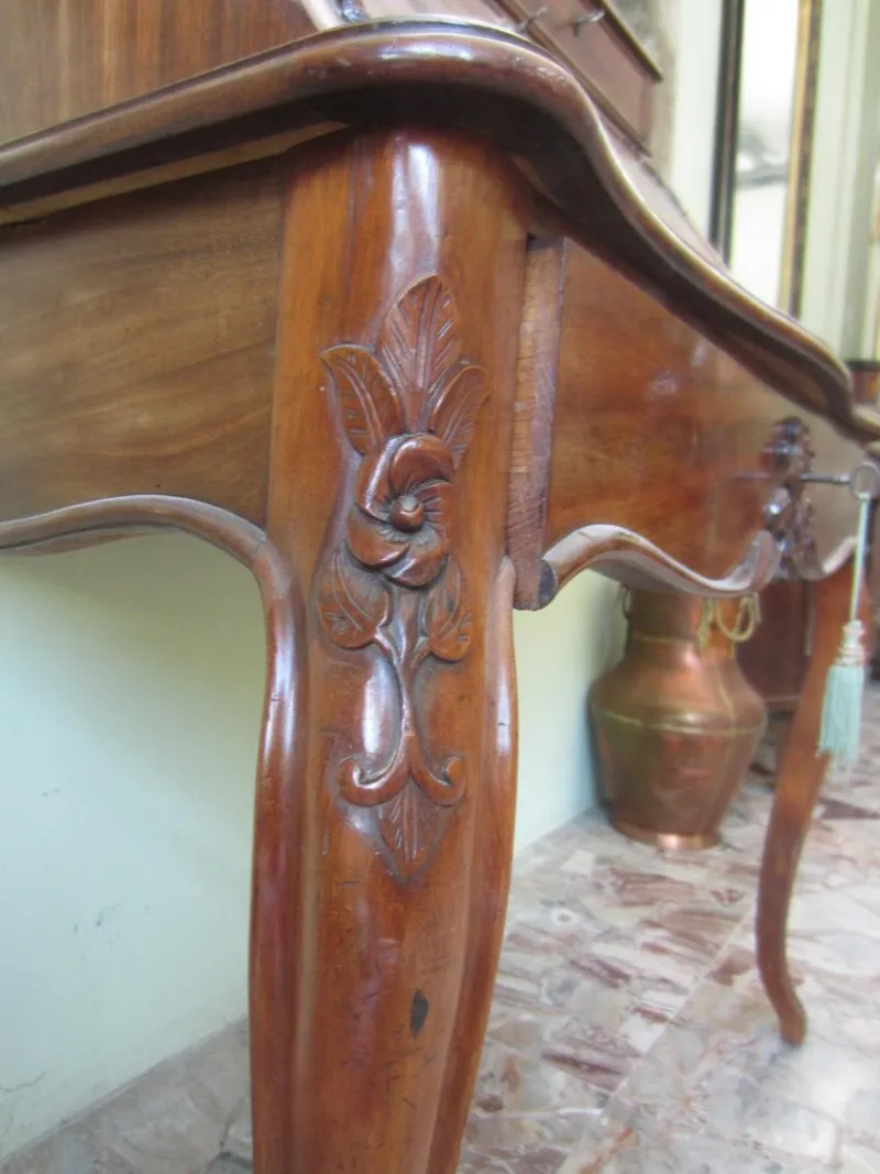 Pamono Antique Mahogany Writers Desk> Secretaires