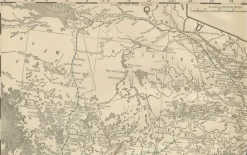 Hot Pamono Antique Map of Eastern Ontario The Heartland Province with Railroads, 1888