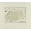 Pamono Antique Map of Friesland by von Reilly, 1791