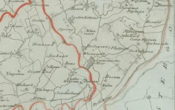 Pamono Antique Map of Sneek and Surroundings by Von Reilly, 1791><noscript><img width=