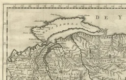 Pamono Antique Map of Tartary, 1730><noscript><img width=