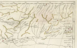 Pamono Antique Map of Tibet by Danville, Paris, France, 1737><noscript><img width=