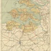 Discount Pamono Antique Map of Zeeland, 1914