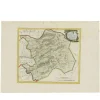 Pamono Antique Map of Zevenwolden by von Reilly, 1791