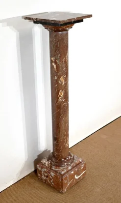 Pamono Antique Marble Column, Late 19th Century> Pedestals And Columns