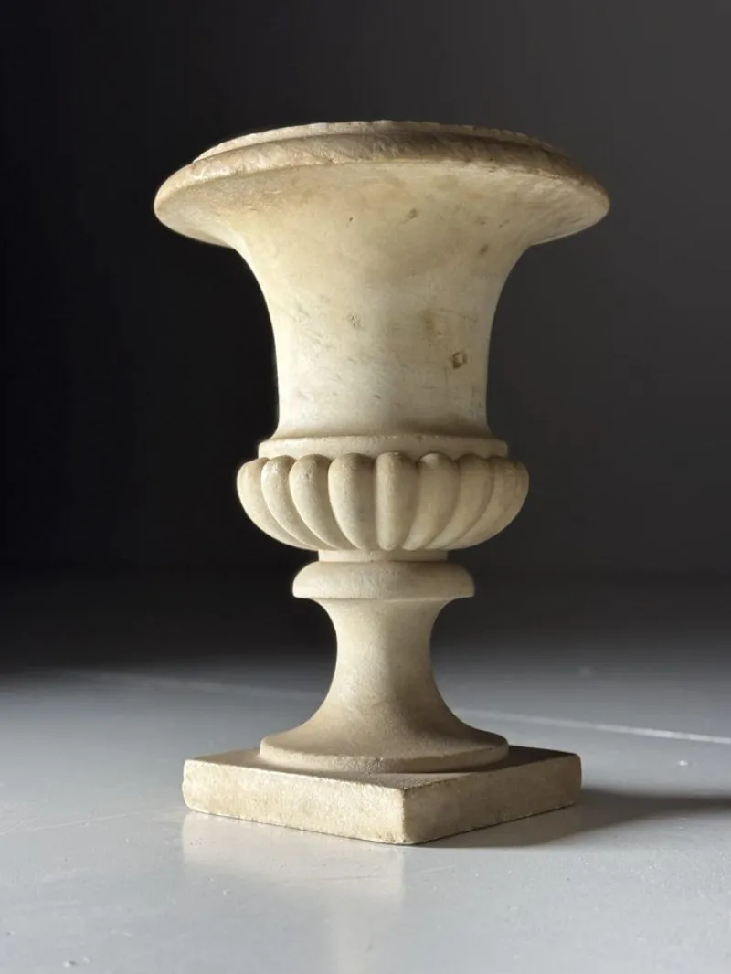 Hot Pamono Antique Marmeren Jardiniere, 1900