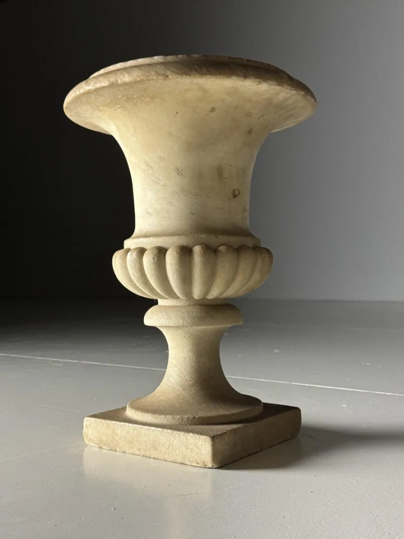Hot Pamono Antique Marmeren Jardiniere, 1900