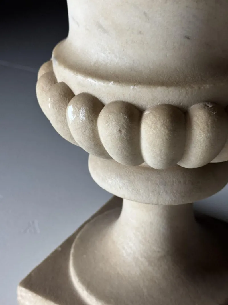 Hot Pamono Antique Marmeren Jardiniere, 1900