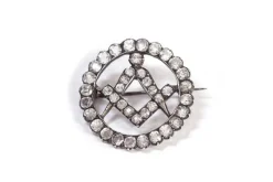 New Pamono Antique Masonic Brooch