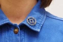 New Pamono Antique Masonic Brooch